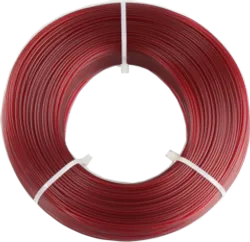 Фотография — Пластик для 3D-принтера Fiberlogy Refill Easy PET-G Burgundy Transparent