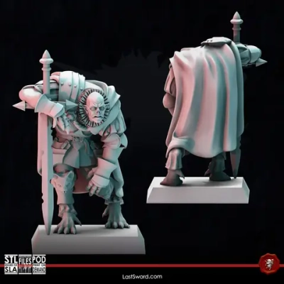 Миниатюра Warhammer Strigoi Court Lord