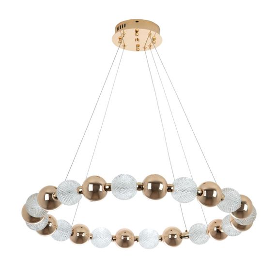 Подвесная светодиодная люстра Modelux Modestyle MS.8012.800 GD