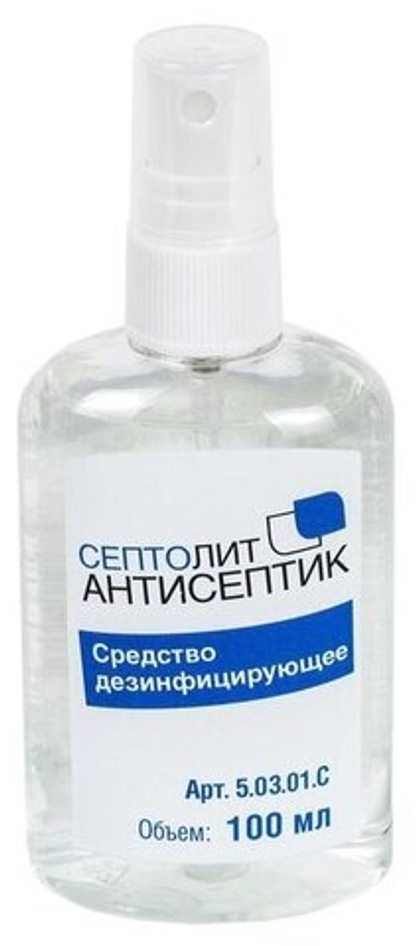 Дезинфицирующее ср-во кожный антисептик "Септолит Антисептик"100 мл