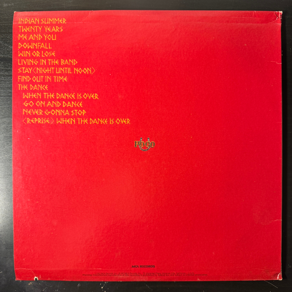 Poco – Indian Summer (США 1980г.)