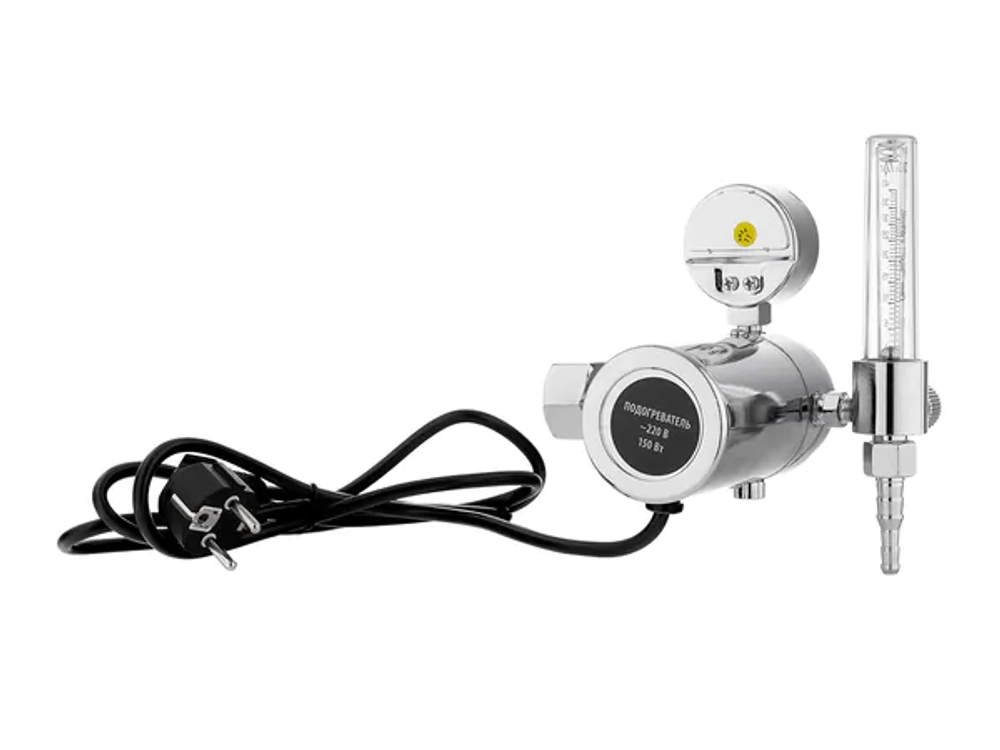 Регулятор расхода газа универсальный Сварог У-30/АР-40-П-220-Р (JTR-198 220V), манометр с поверкой