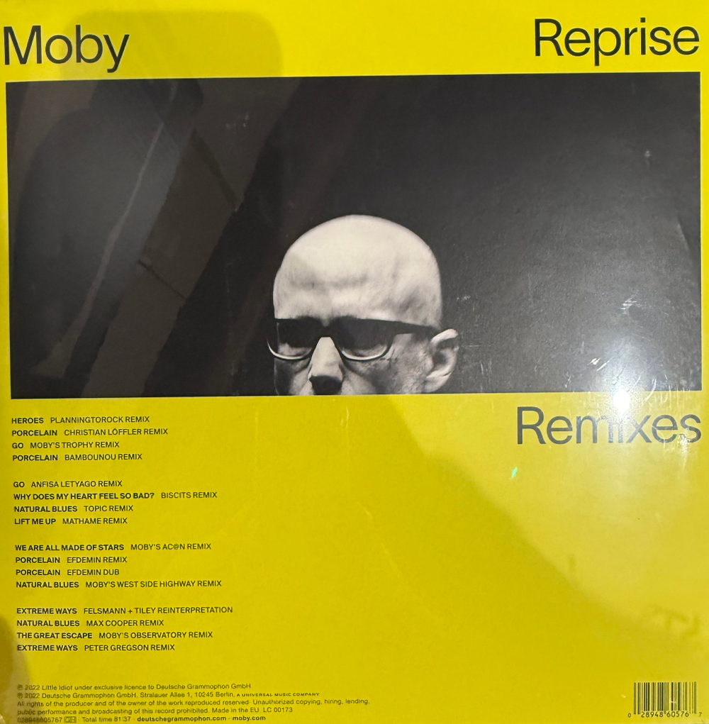 Виниловая пластинка Moby ‎– Always Centered At Night 2LP Yellow