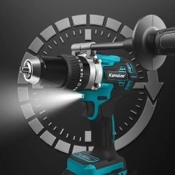 Kamolee Tool 650 Нм, 13 Мм,Аккумуляторная Бесщеточная Электрическая Ударная Дрель Для Бетона , Может Сверлить Лед , Стали И Древесины