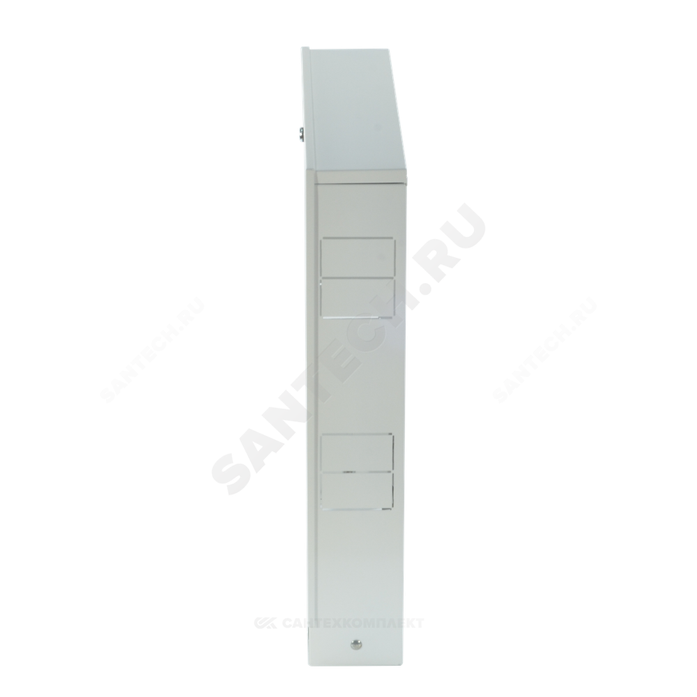 Шкаф коллекторный наружный сталь ШРН-5 998х118х652-715мм RAL 9016 (Белый) Wester 0-32-1050