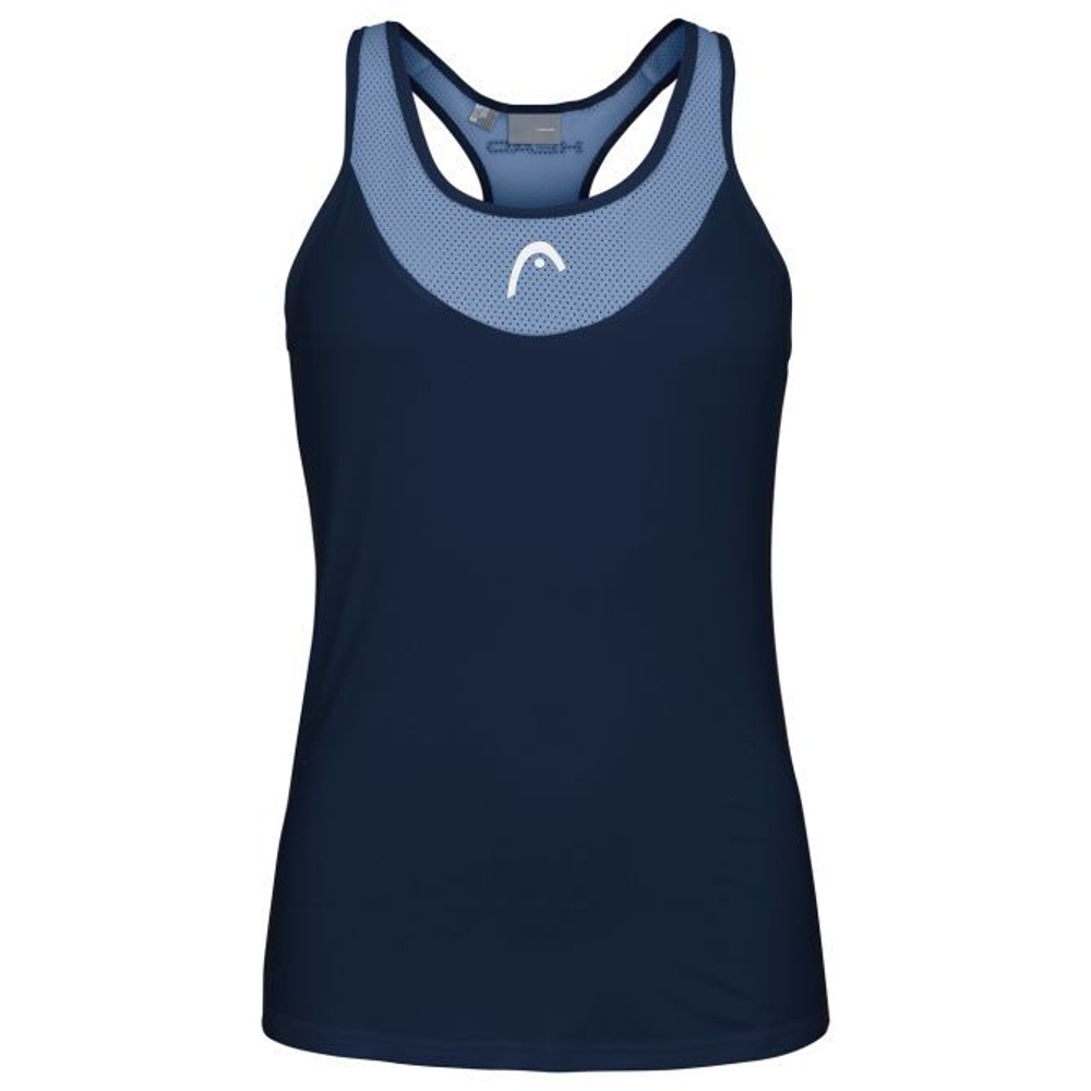 Женский топ теннисный Head Tenley Tank Top W - dark blue/infinity blue