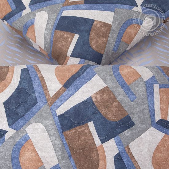 Семейный комплект постельного белья Деним Зима-Лето бязь