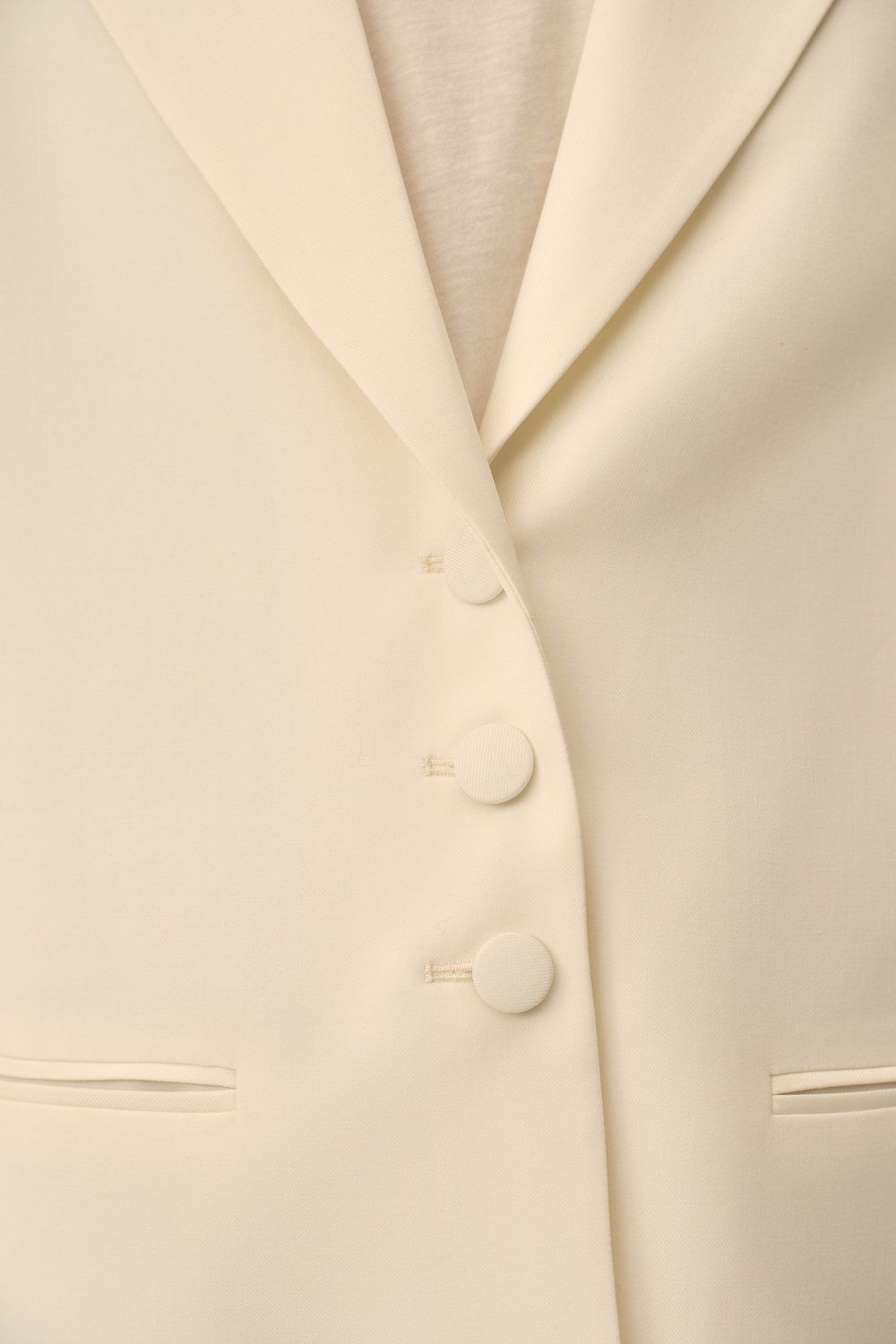 Жакет с ришелье ((Romantic CEO)), молочный