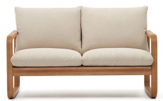 Sacaleta Уличный 2-местный диван из массива эвкалипта 142 см Испания 