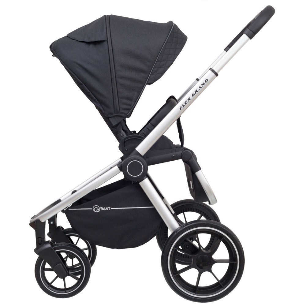 Коляска детская "FLEX GRAND" (2в1) RA065 Midnight Black