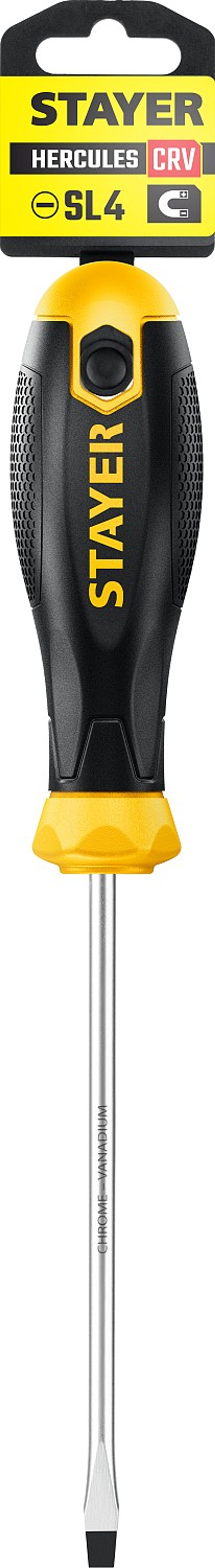 STAYER Hercules, SL4 x 100, отвертка (2509-04-10)