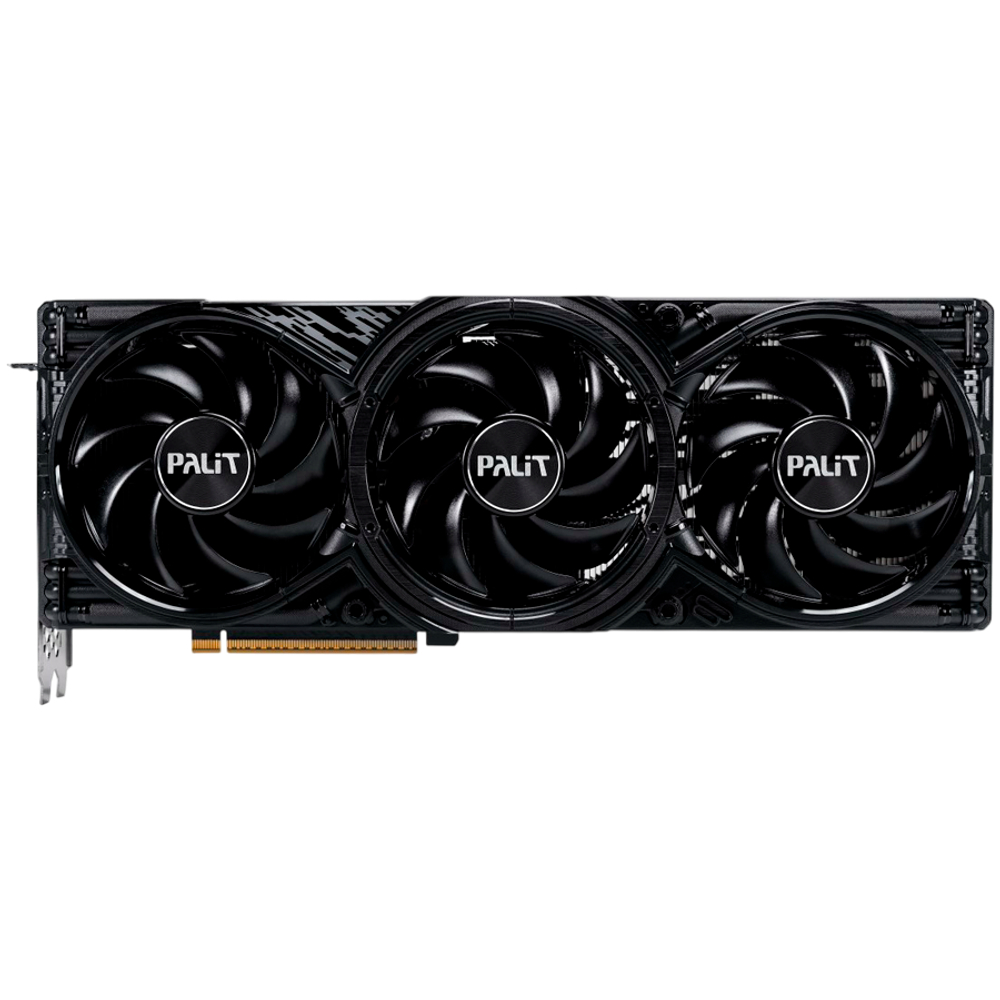 PALIT GeForce RTX 5080 GamingPro 16GB GDDR7, 256 bit, 1x HDMI 2.1b, 3x DP 2.1b, 3 Fan, 1x 16-pin pwr connector, 850W, 331.9 x 127.1 x 60 mm, NE75080019T2-GB2031A