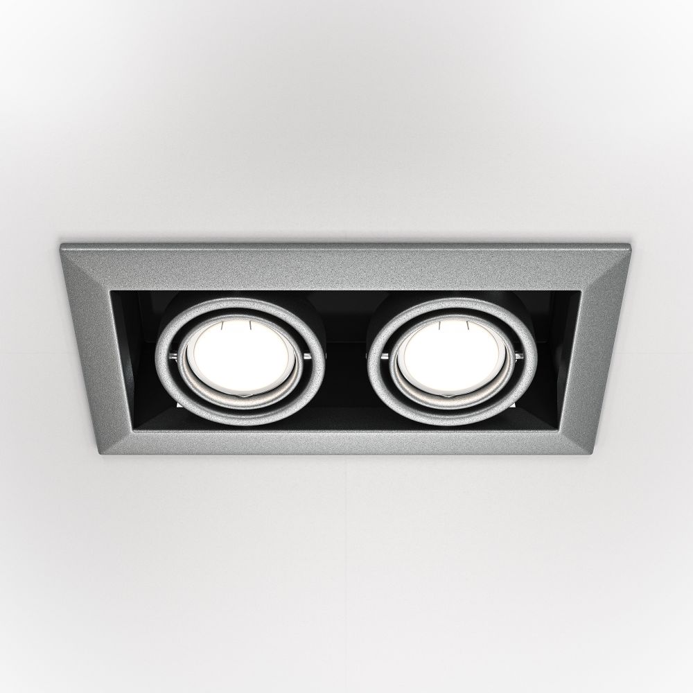Встраиваемый светильник Maytoni Metal Modern DL008-2-02-S