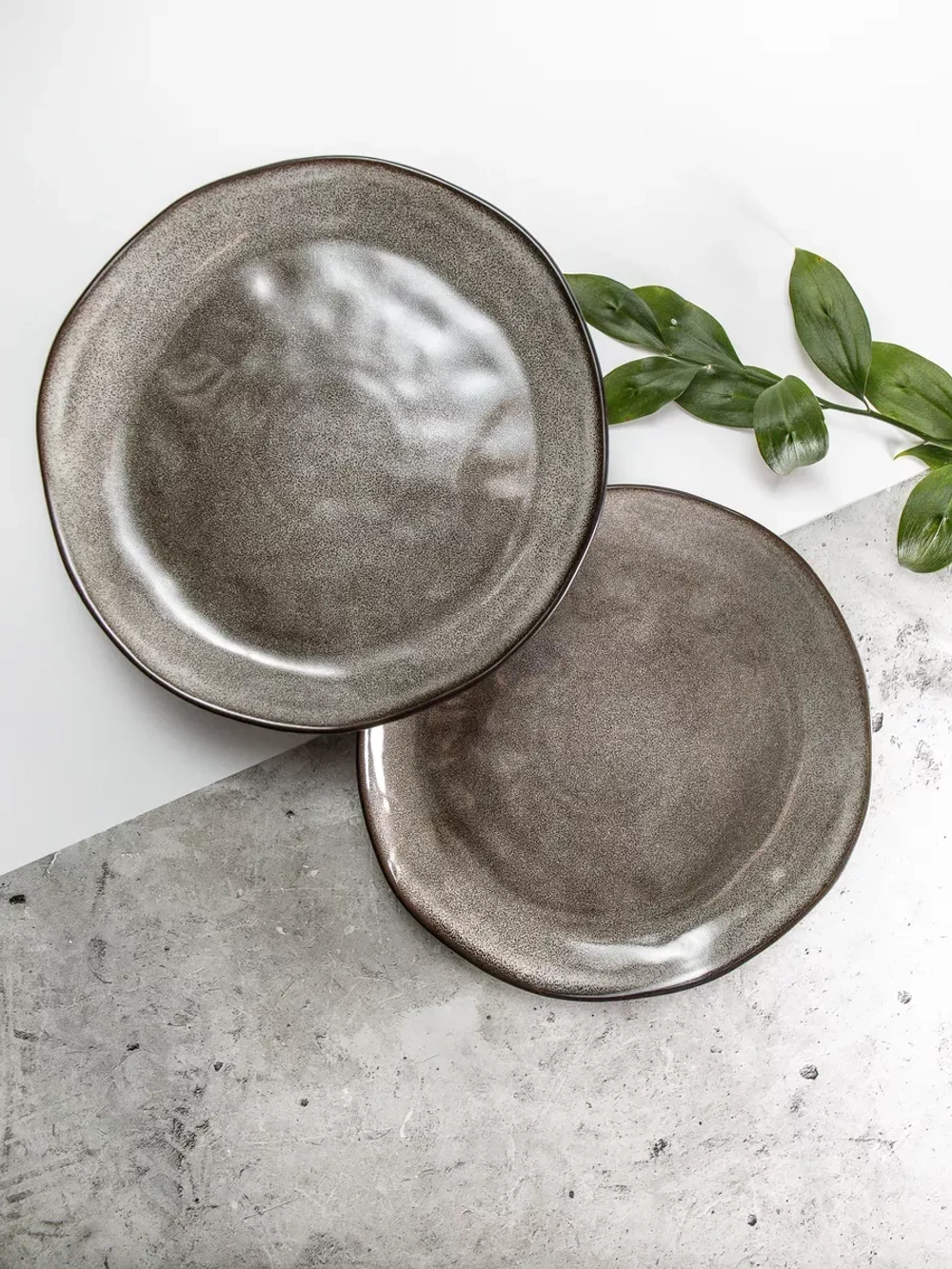 Тарелка с бортами, диаметр 21 см