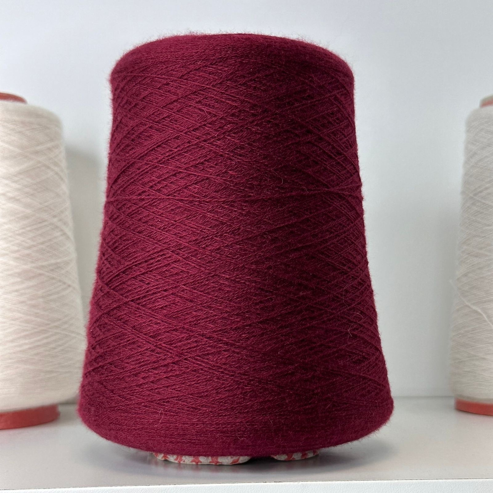 CASHMERE - Loro Piana; 100% кашемир; 1350м/100гр, (2/27); col. 52305 BORDEAUX, цвет: бордовый; S723