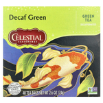 Celestial Seasonings, Зеленый чай, без кофеина, 40 чайных пакетиков, 74 г (2,6 унции)