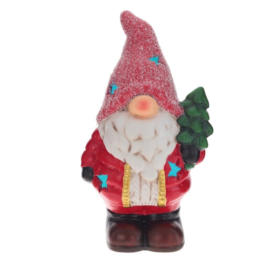 GAEM Фигурка декоративная с подсветкой "Гном", L12 W9 H21 см, (2хLR44), 2в.