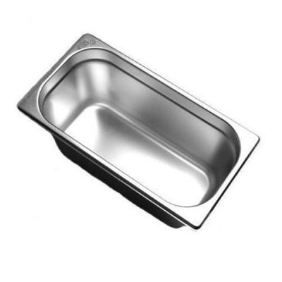 Гастроемкость 1/3 Н=100, Нерж.Сталь E13100