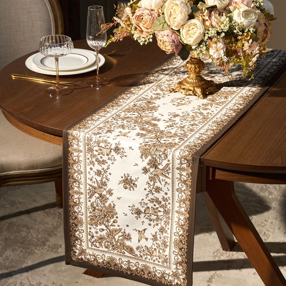 ДОРОЖКА " ROYAL GARDEN" 40Х146СМ ,БЕЛЫЙ ,100% ХЛОПОК ,ТВИЛ С ПРОПИТКОЙ