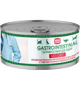 Solid Natura Vet Diet Gastrointestinal (консерв.) для кошек, для здоровья ЖКТ 100гр.