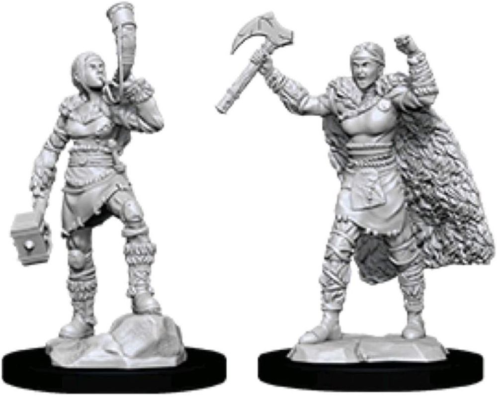 D&amp;D Nolzur&#39;s Marvelous Miniatures - Female Human Barbarian