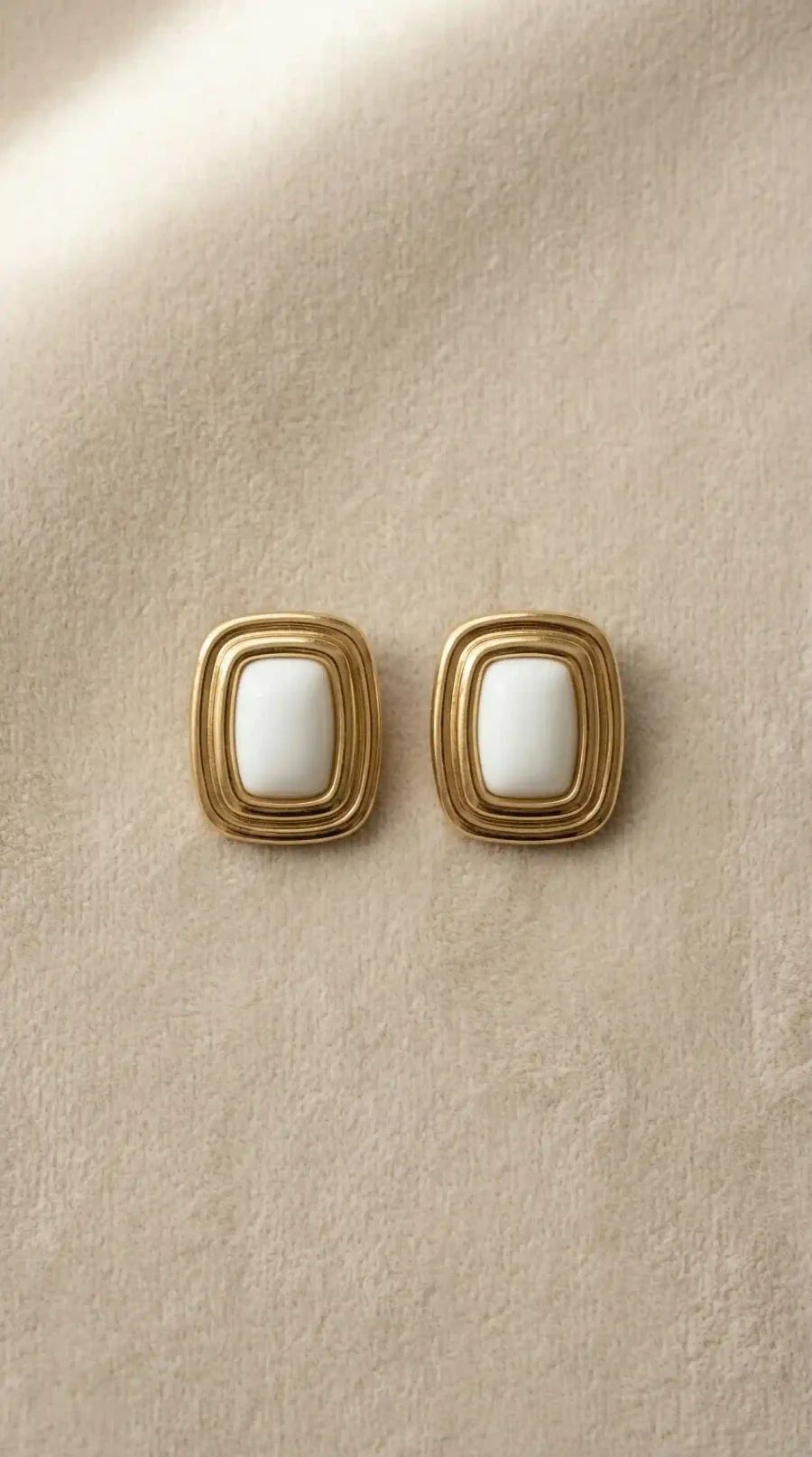 Серьги Классик, Золотые