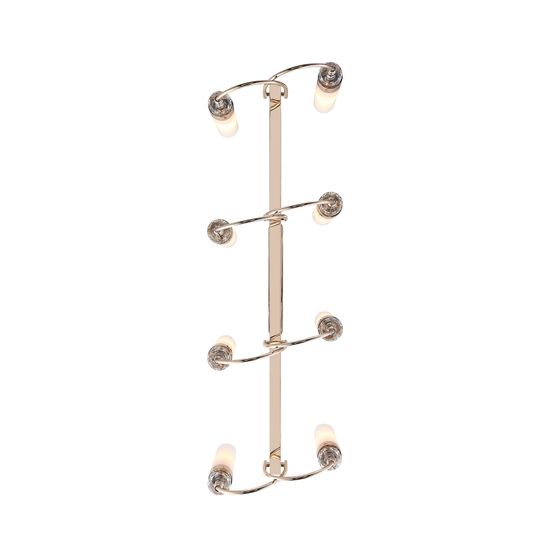 SL1402.263.08 Люстра подвесная ST-Luce Латунь/Прозрачный  E14*8 40W Elegra