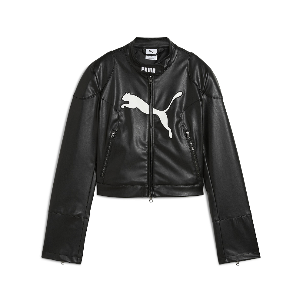 Женская куртка PUMA Pleather Racer Jacket
