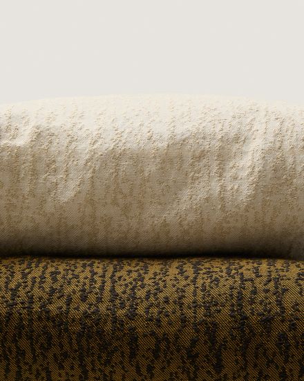 Чехол на подушку Melien из жаккарда зеленый  50 x 50 см