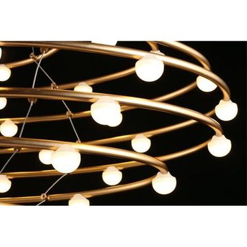 Люстра подвесная 60W 3000K APL.851.03.60 бронза/белый Banzhamin Aployt