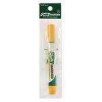 Маркер меловой MUNHWA "Chalk Marker", 3 мм, ЖЕЛТЫЙ, сухостираемый, для гладких поверхностей, CM-08