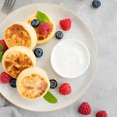 Полуфабрикаты из творога