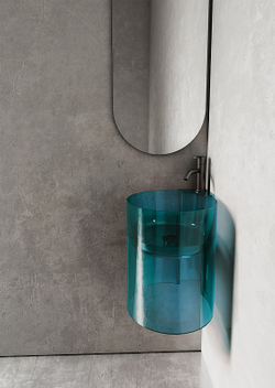 Раковина Abber Kristall 42 AT2705Aquamarin Бирюзовая