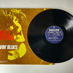 Винтажная виниловая пластинка LP Livin Blues Hell's Session (Нидерланды 1977)