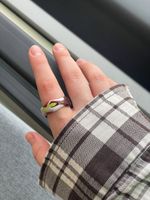 Кольцо Акварель 2, стекло