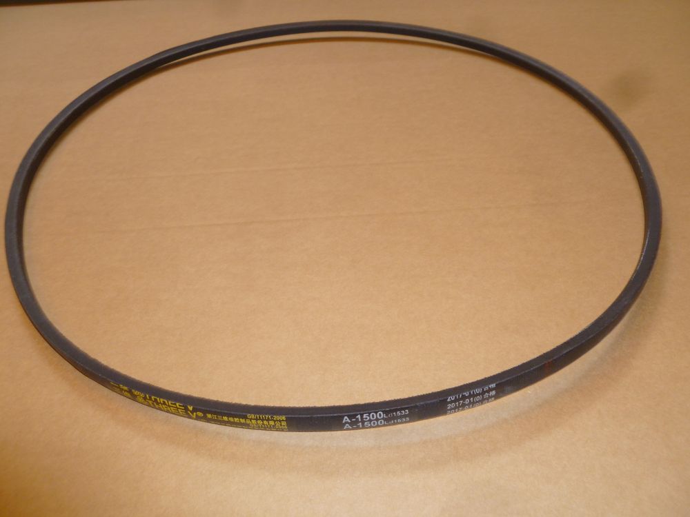 Ремень приводной гладкий (A-1500Ld 1533) для ТСС GW 52B/GW 52R/GW 52 с ЧПУ/V-Belt