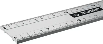 Усиленная алюминиевая линейка ЗУБР АПЛ-100, 1.0 м, Профессионал (34384-100)