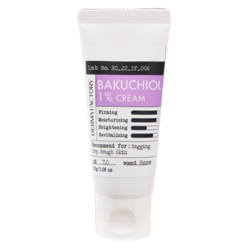 DERMA FACTORY Крем укрепляющий для лица с бакучиолом BAKUCHIOL 1% CREAM, 30 г