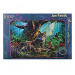Пазл Step Puzzle "Лесные Волки", 1000 элементов, 21.5x33x6 см, картон, авторская коллекция, от 12 лет