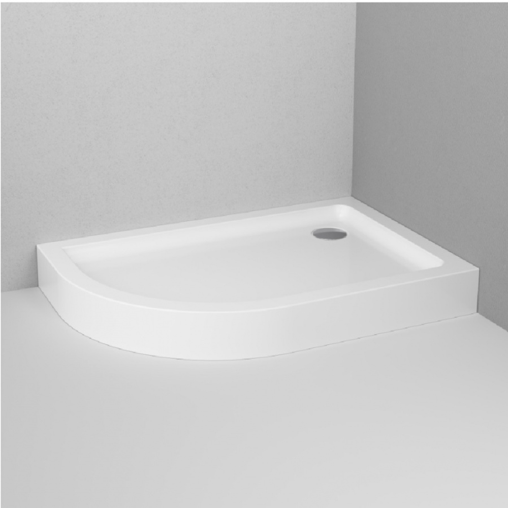 Поддон душевой 120x80 см, правосторонний AM.PM Like W83T-302R120W белая