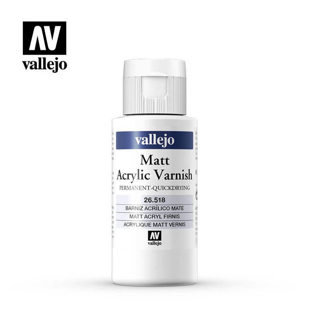 MAT VARNISH 518-60ML. BOTTLE