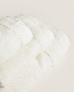 Zara Home - Хлопковое банное полотенце премиум-класса (600 г / м2), бежевый, 100х180 см