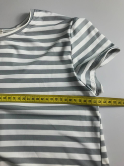 Блузка в полоску на каждый день, визуально 50 размер