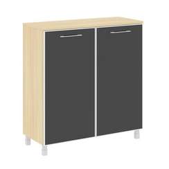 Yalta Шкаф квадратный LT.SD-1.4 R black Акация Лорка/Стекло Black 1098*452*1168