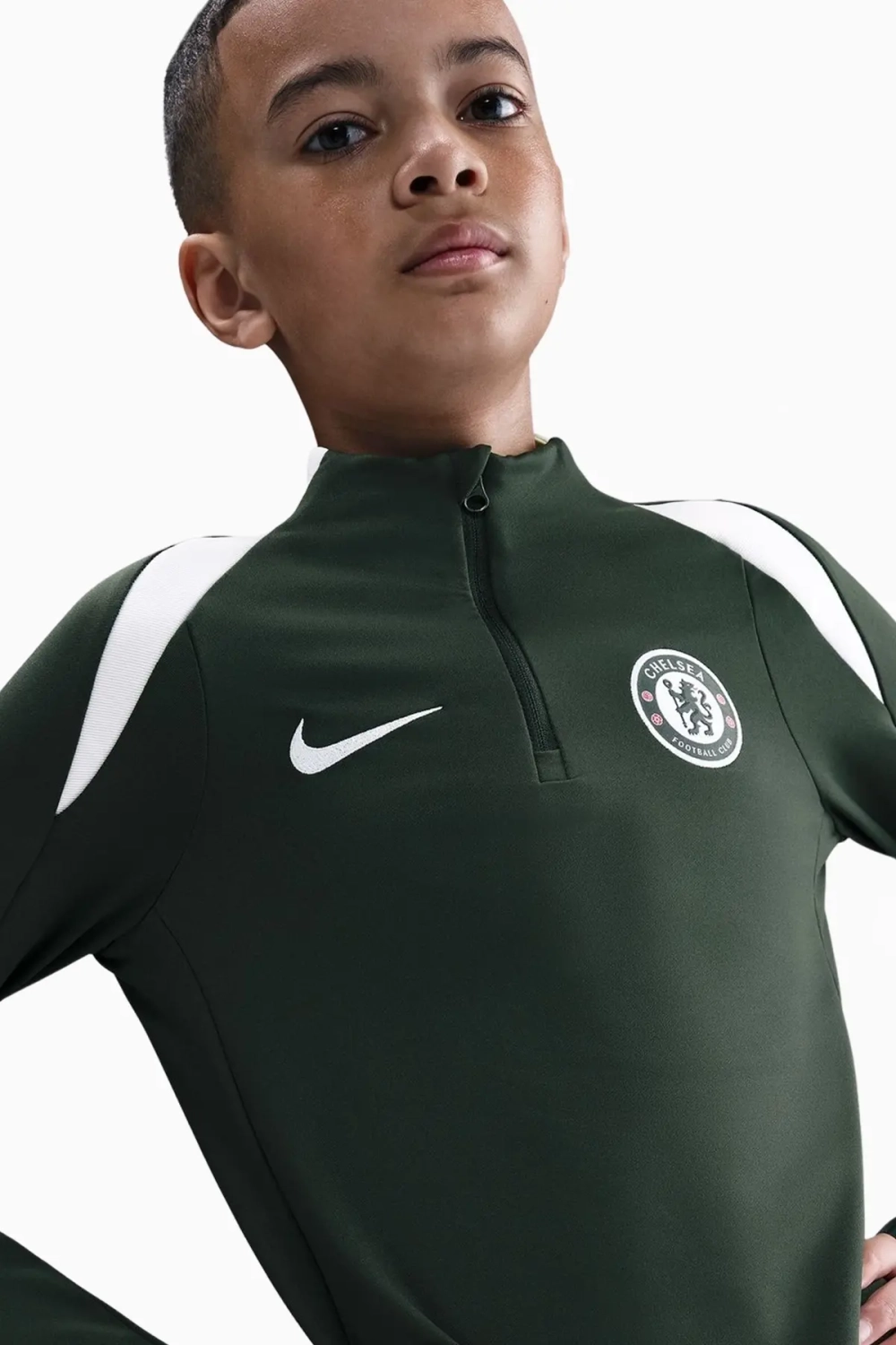 Кофта Nike Chelsea FC 25/26 Strike Junior - зеленый