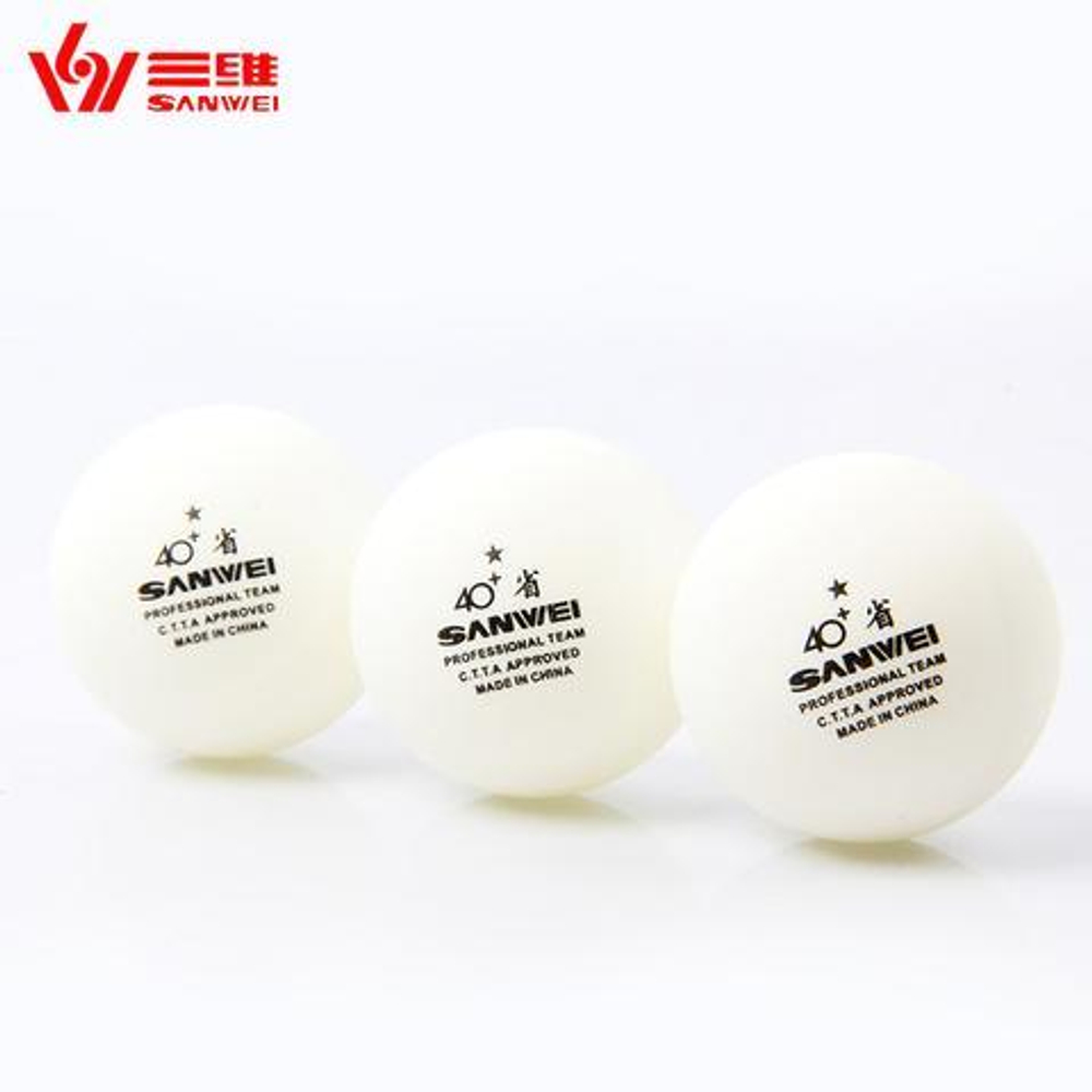 SANWEI 1 STAR ABS 40+ ПЛАСТИКОВЫЕ МЯЧИ (100ШТ.)
