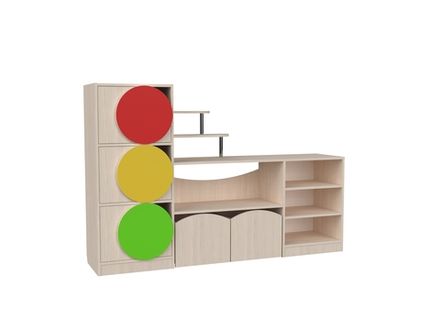 Стеллаж игровой Светофор С-18