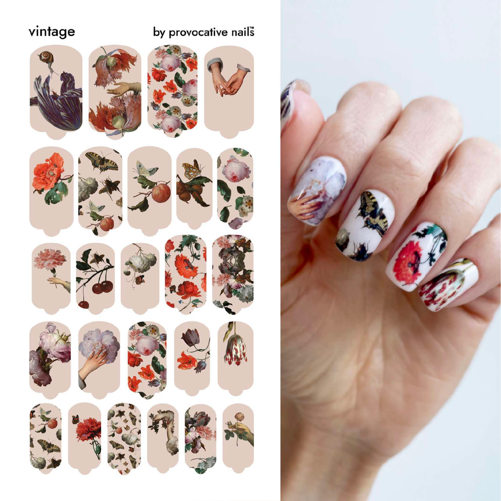 Пленки для маникюра Provocative Nails  vintage