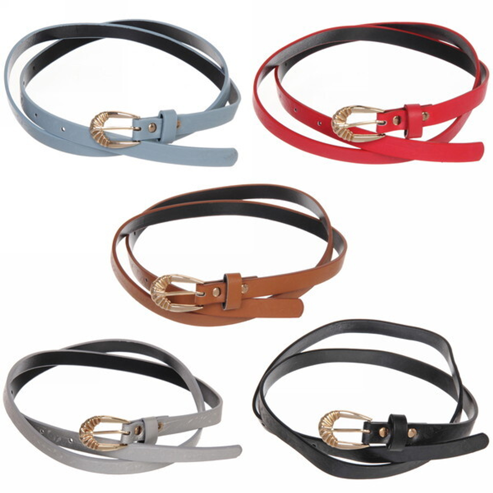 Ремень женский «Elegance - Flower», микс 6 цветов, 105*1.3см