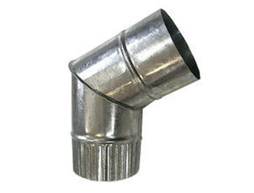Колено оцинкованное водосточной трубы 150 мм